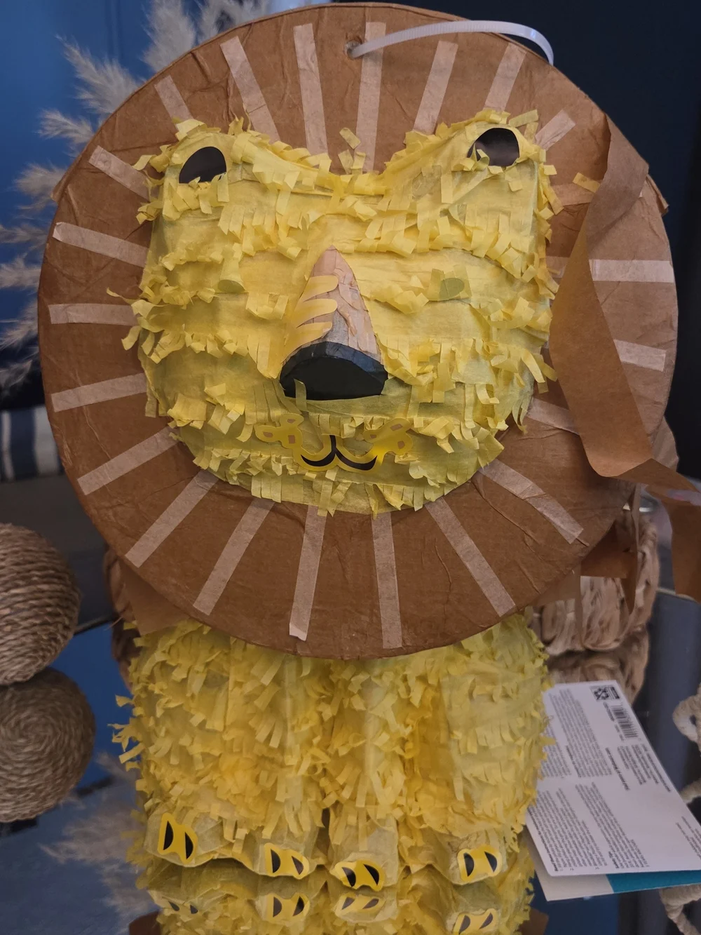 Lion Piñata Safari Jungle Bougie Luxury Inspired Birthday Party Decor